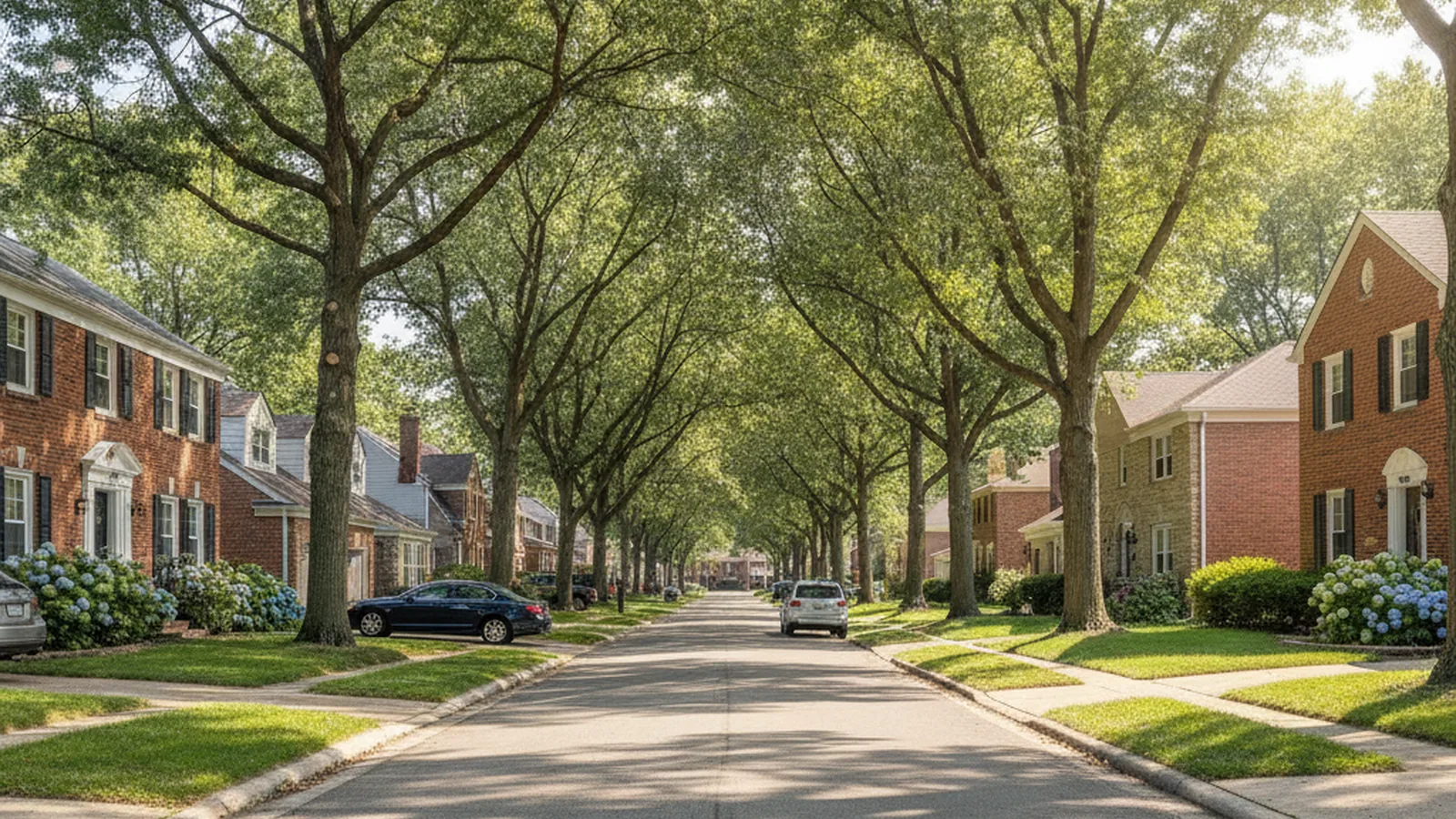 Metro Detroit suburban neighborhood served by BH Door Solutions