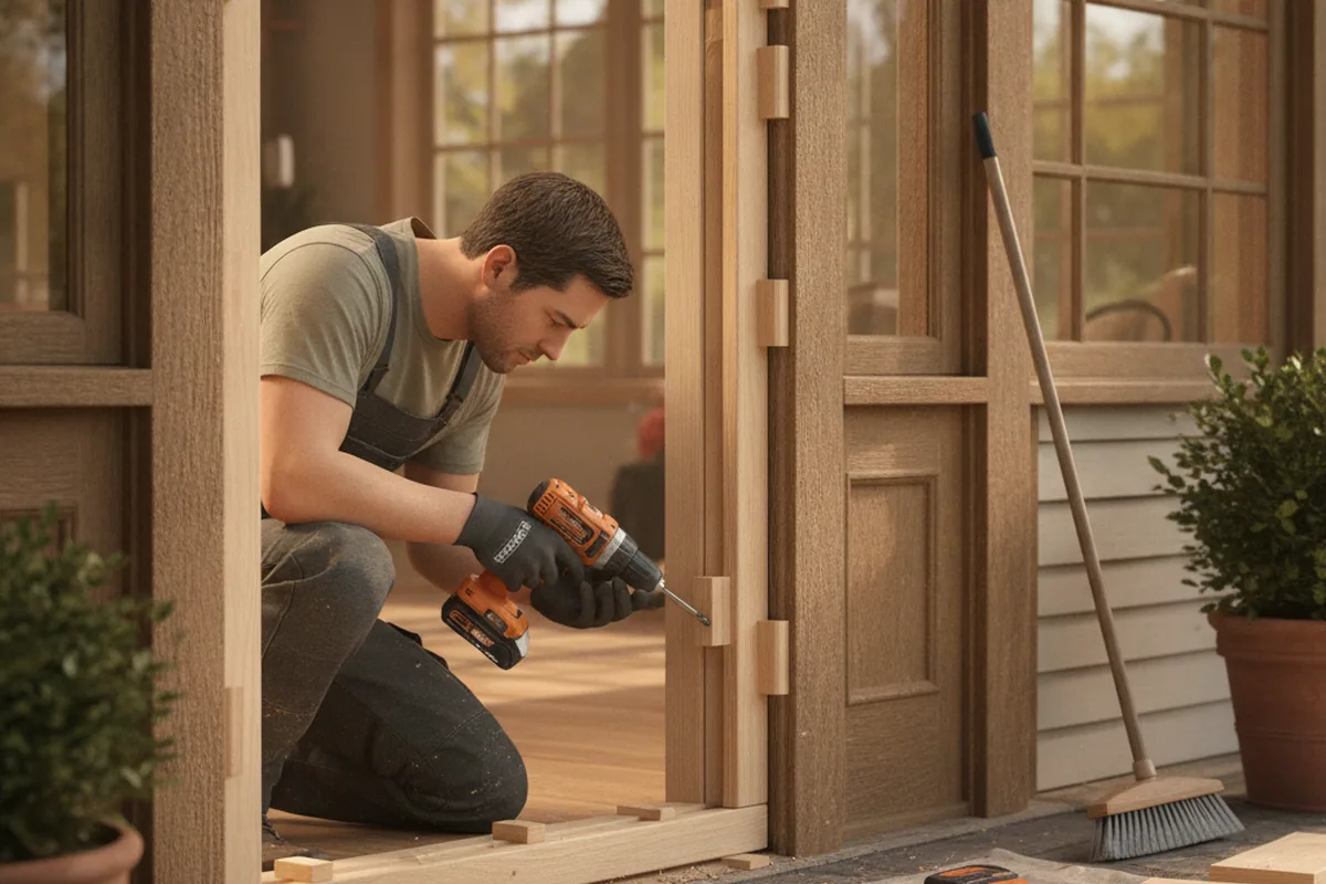 Door Frame Repair in Metro Detroit in metro Detroit